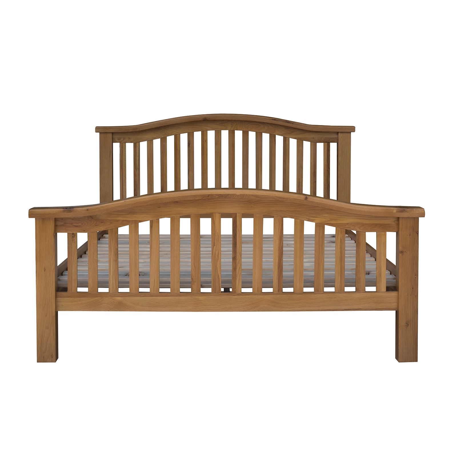 Saoirse Oak Curved Bed Frame