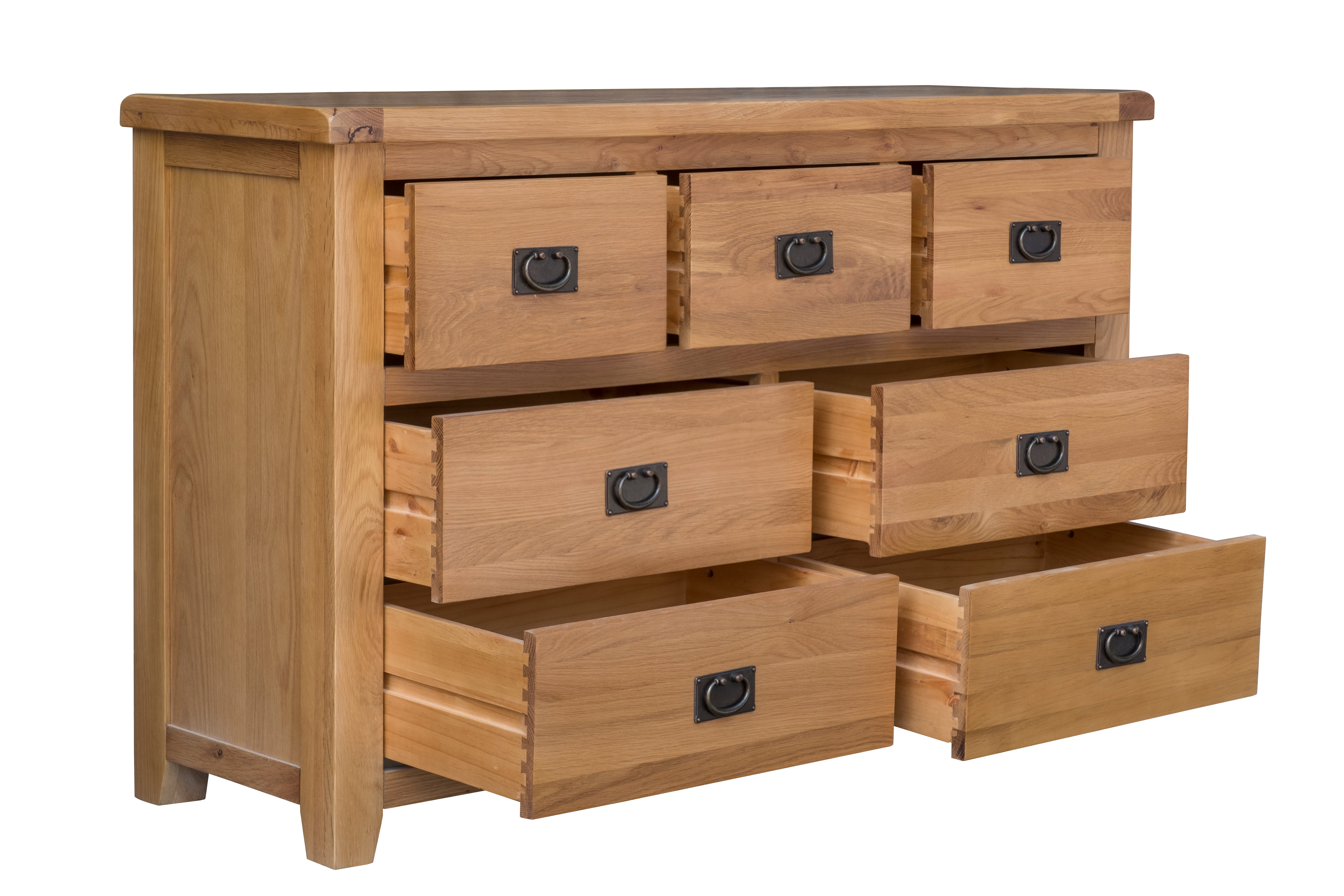 Saoirse Oak 3 Over 4 Wide Chest