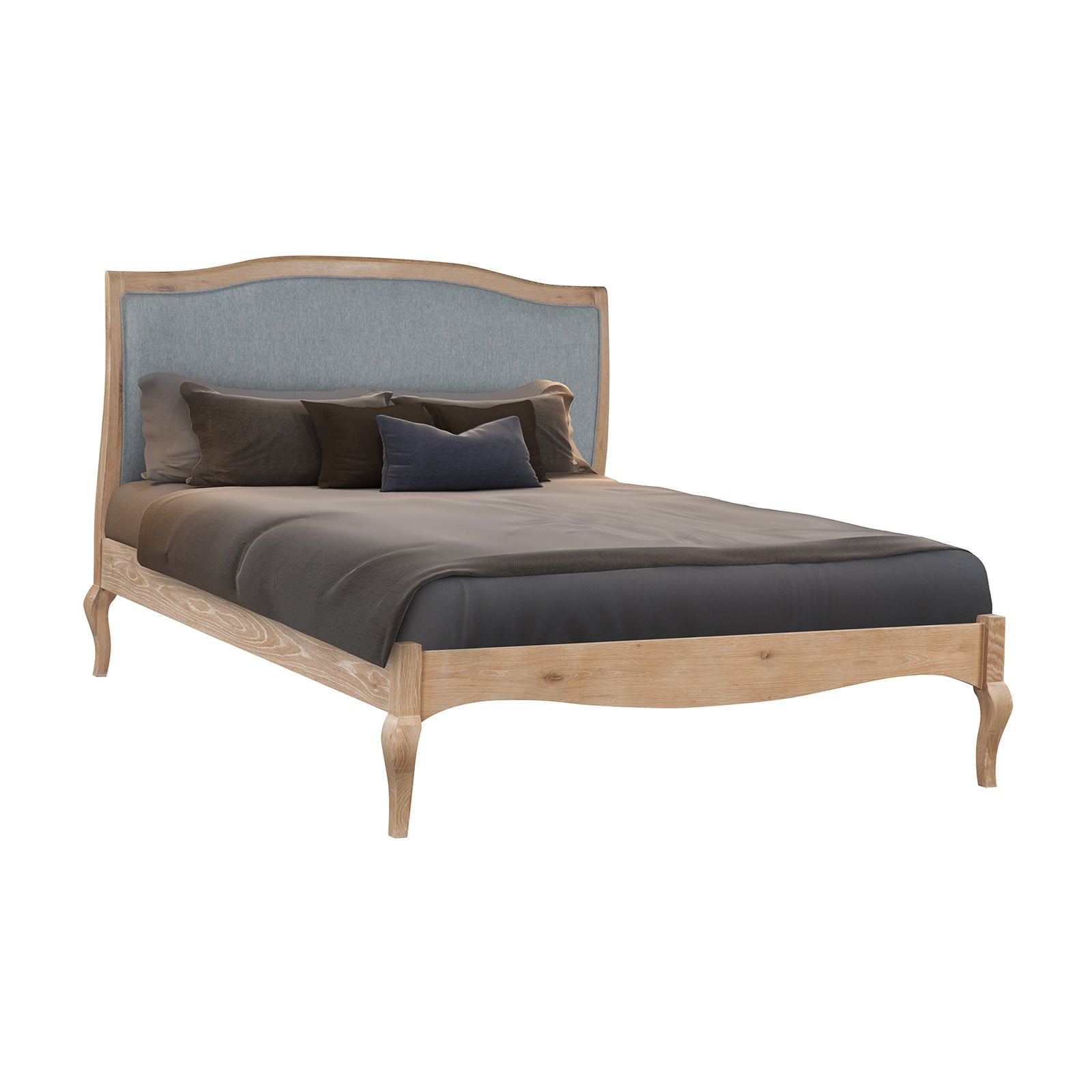 Seine Oak Bed Frame