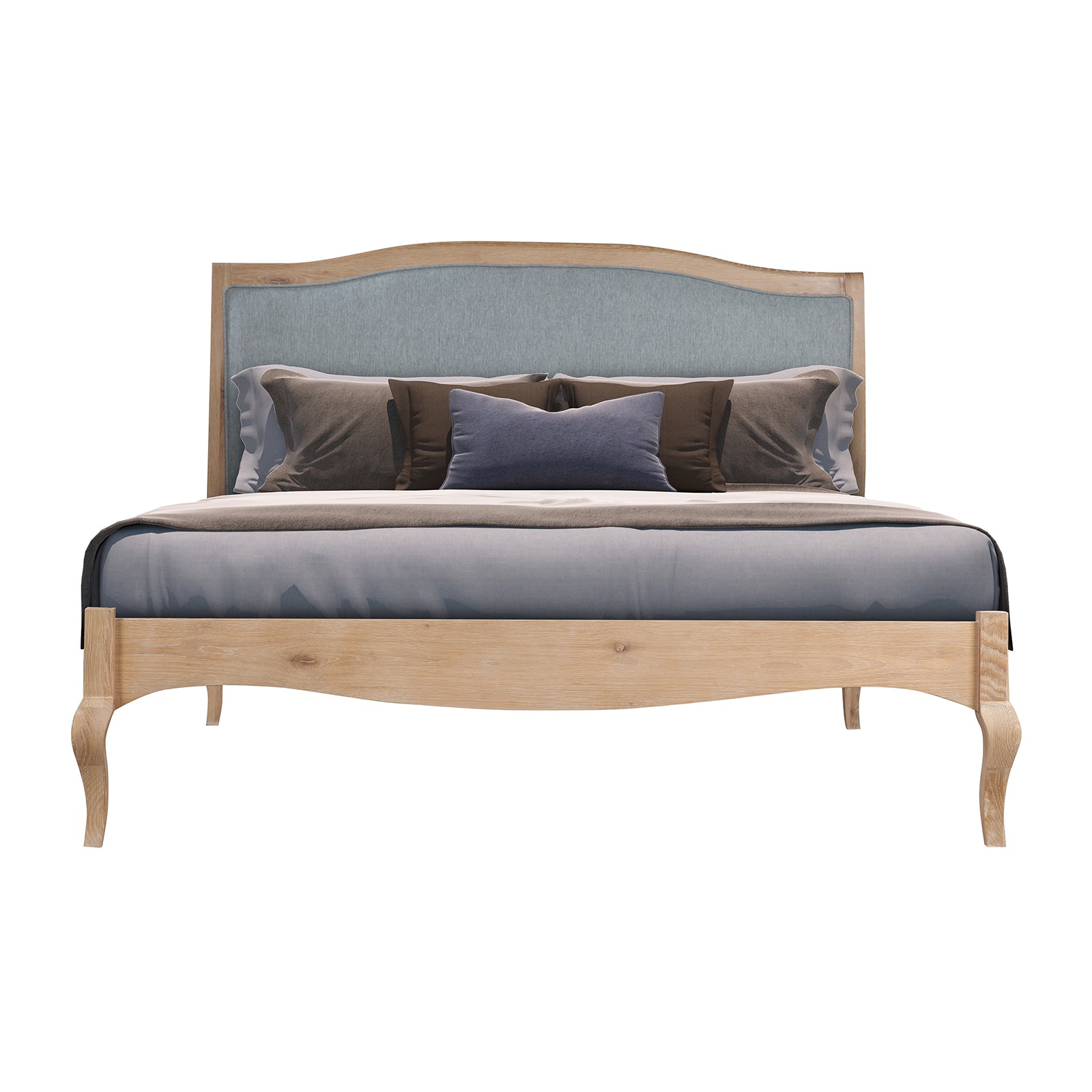 Seine Oak Bed Frame