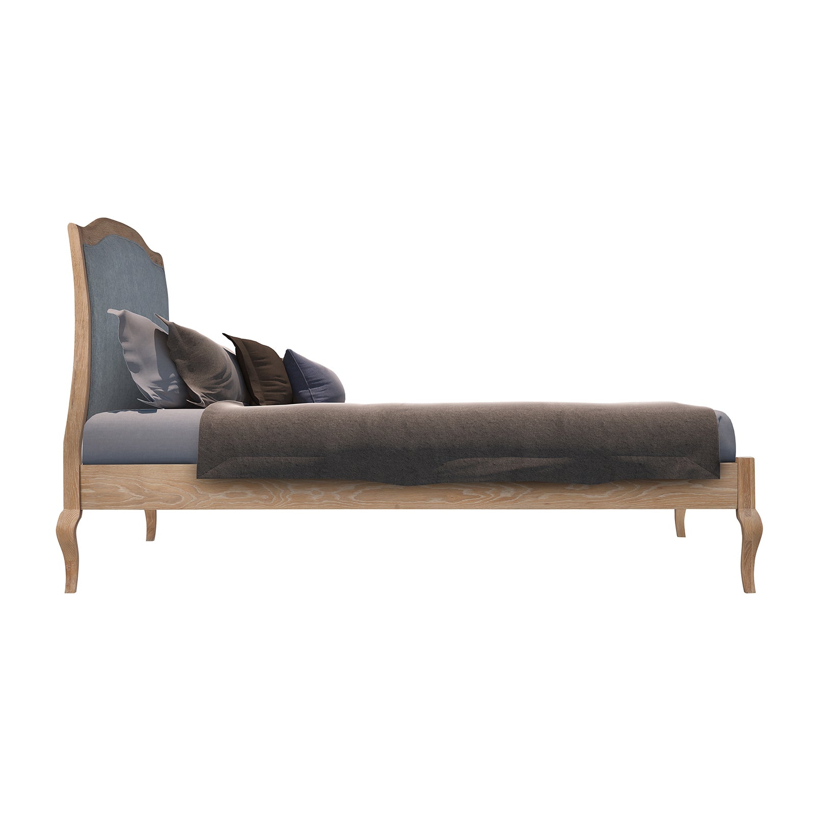Seine Oak Bed Frame