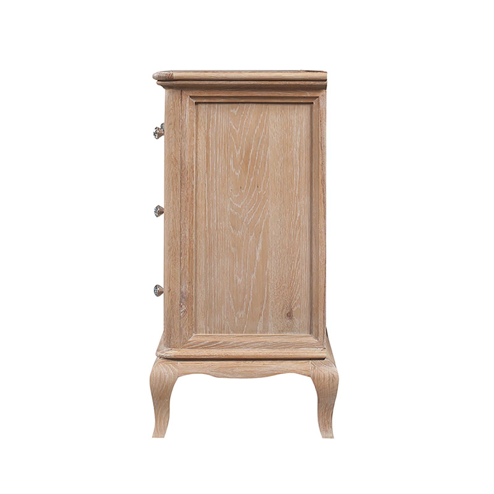Seine 7 Drawer Oak Wide Chest