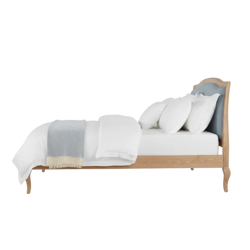 Seine Light Oak Bed Frame