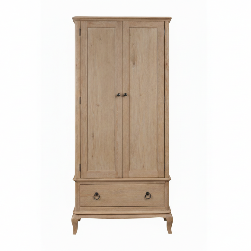 Seine Light Oak Wardrobe