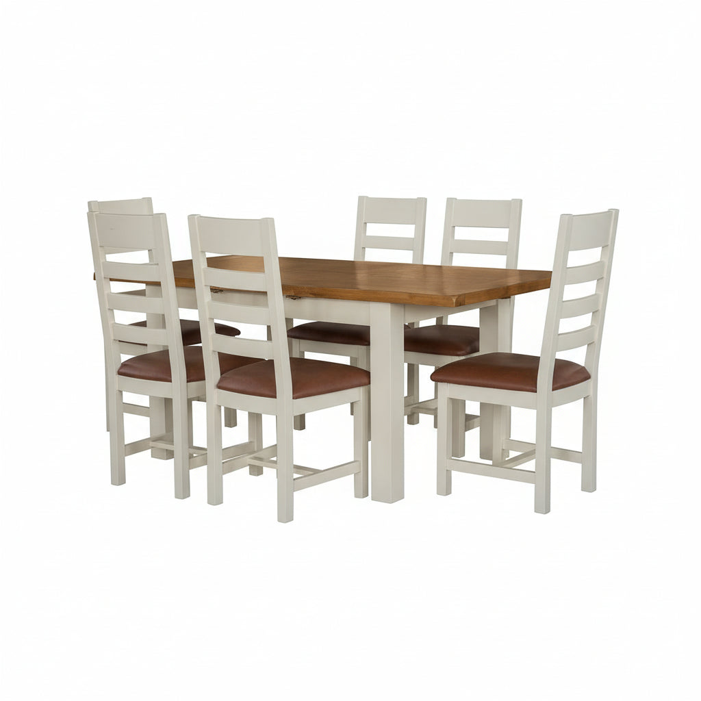 Skellig Oak Extending Table 1.4 to 1.8 Metre