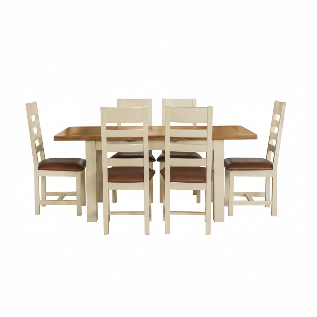 Skellig Oak Extending Table 1.4 to 1.8 Metre