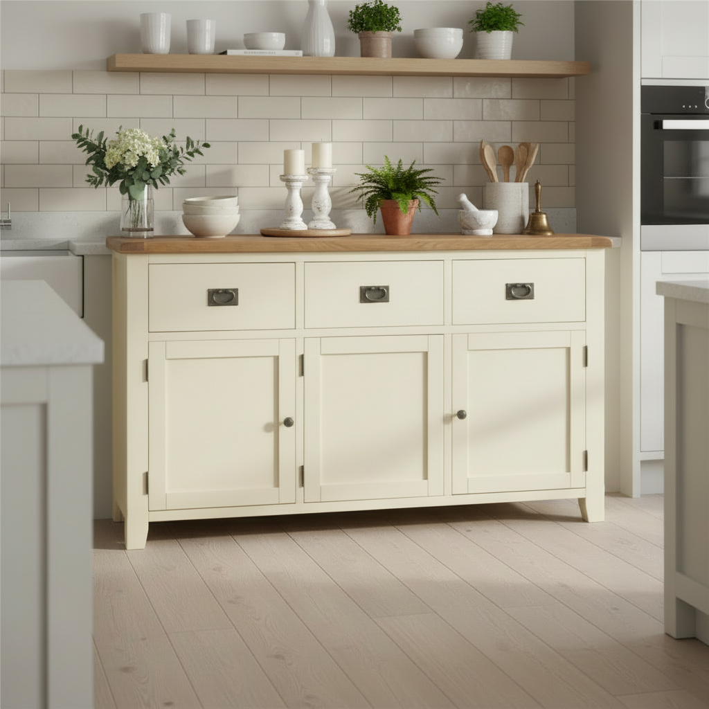 Skellig Oak Large Sideboard