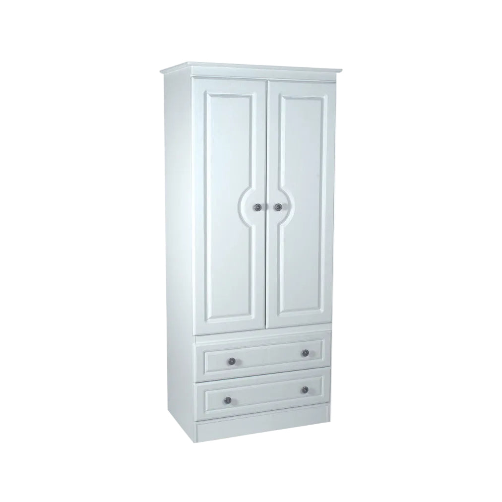 Snowdon 2ft6 2 Drawer Wardrobe