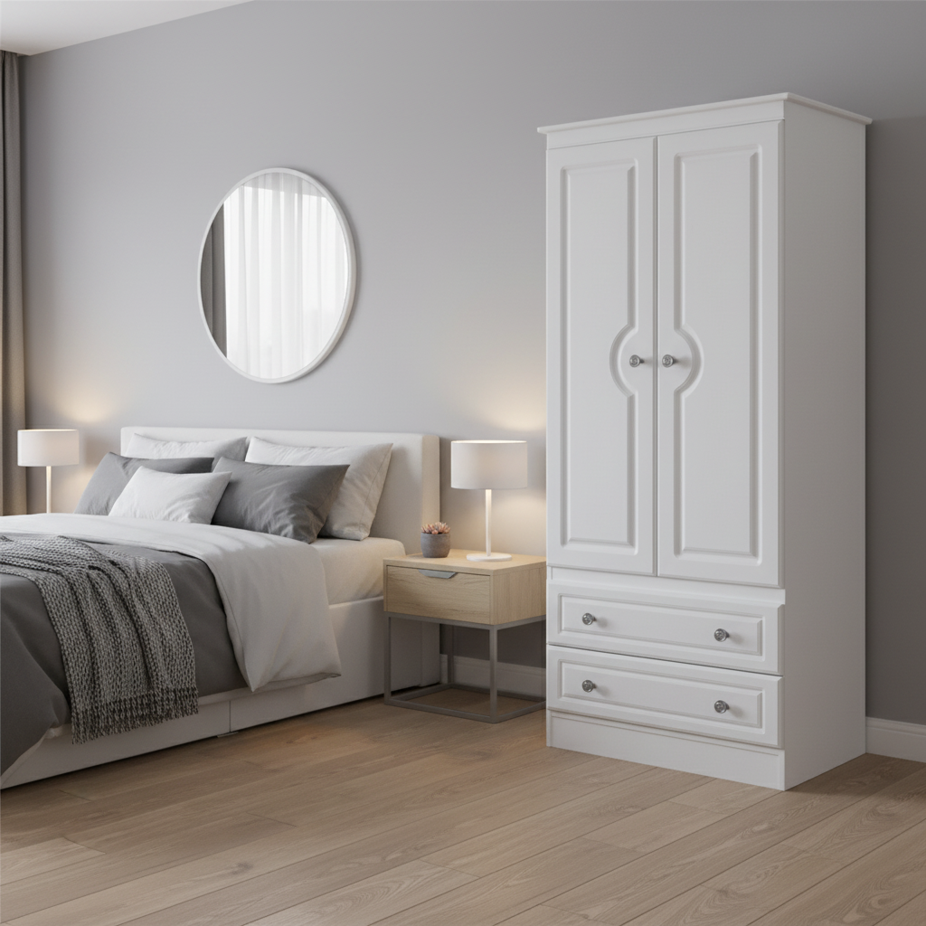 Snowdon 3ft 2 Drawer Wardrobe