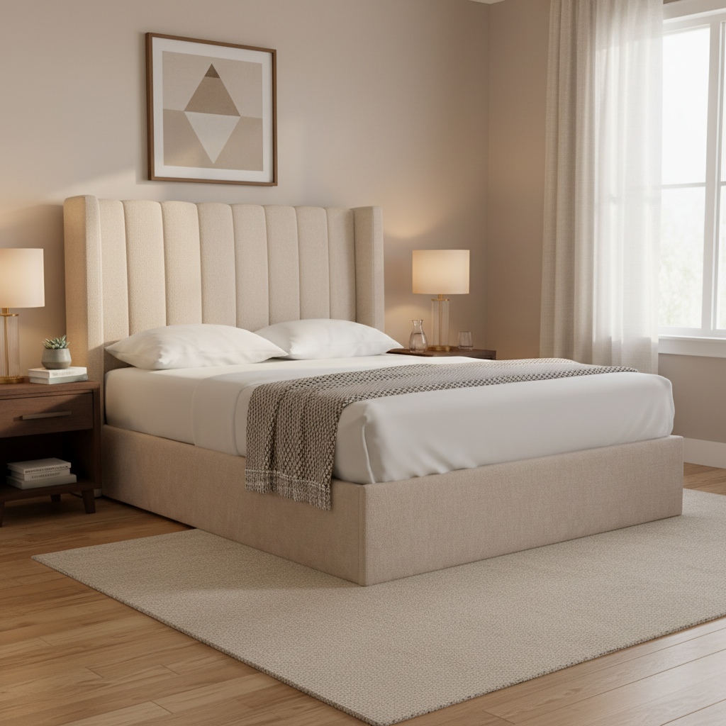 Swift Upholstered Ottoman Bed