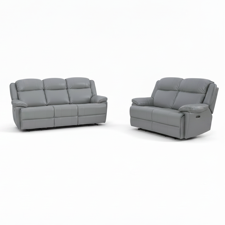 Turin Leather Reclining 3 + 2 Seater Sofa Bundle