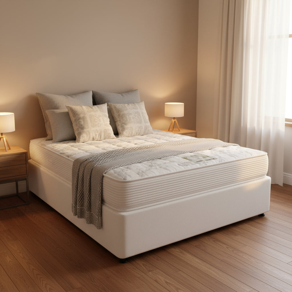 Penthouse Mattress, Aishling Headboard and Divan Base Set