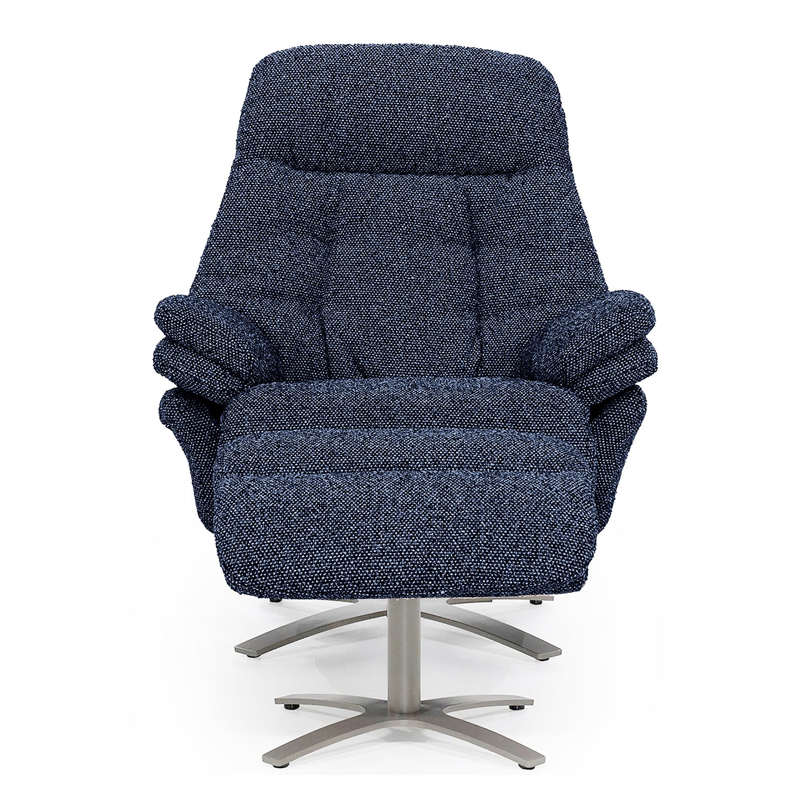 Wave Electric Recliner Armchair with Footstool