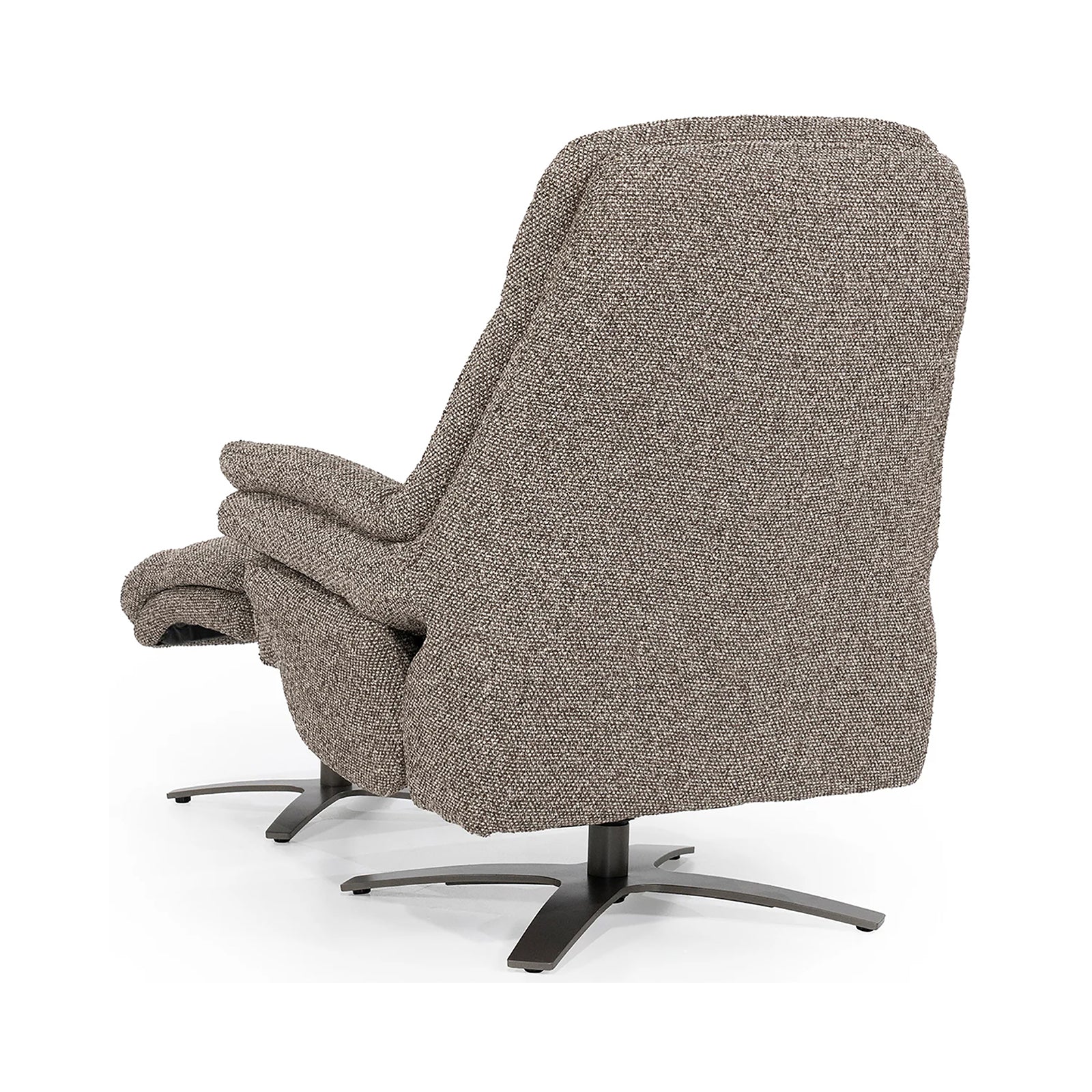 Wave Electric Recliner Armchair with Footstool