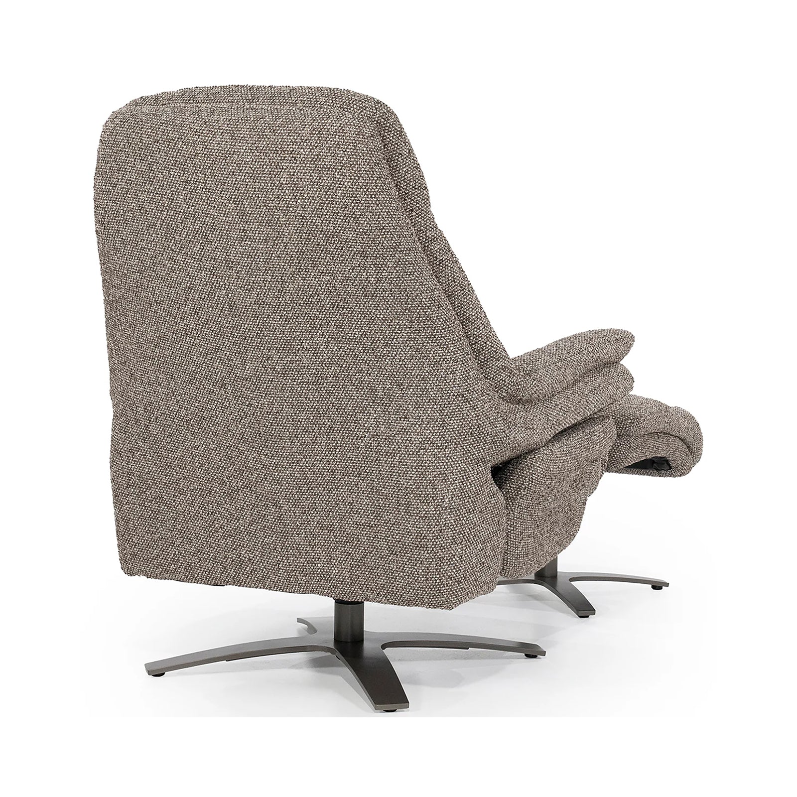 Wave Electric Recliner Armchair with Footstool