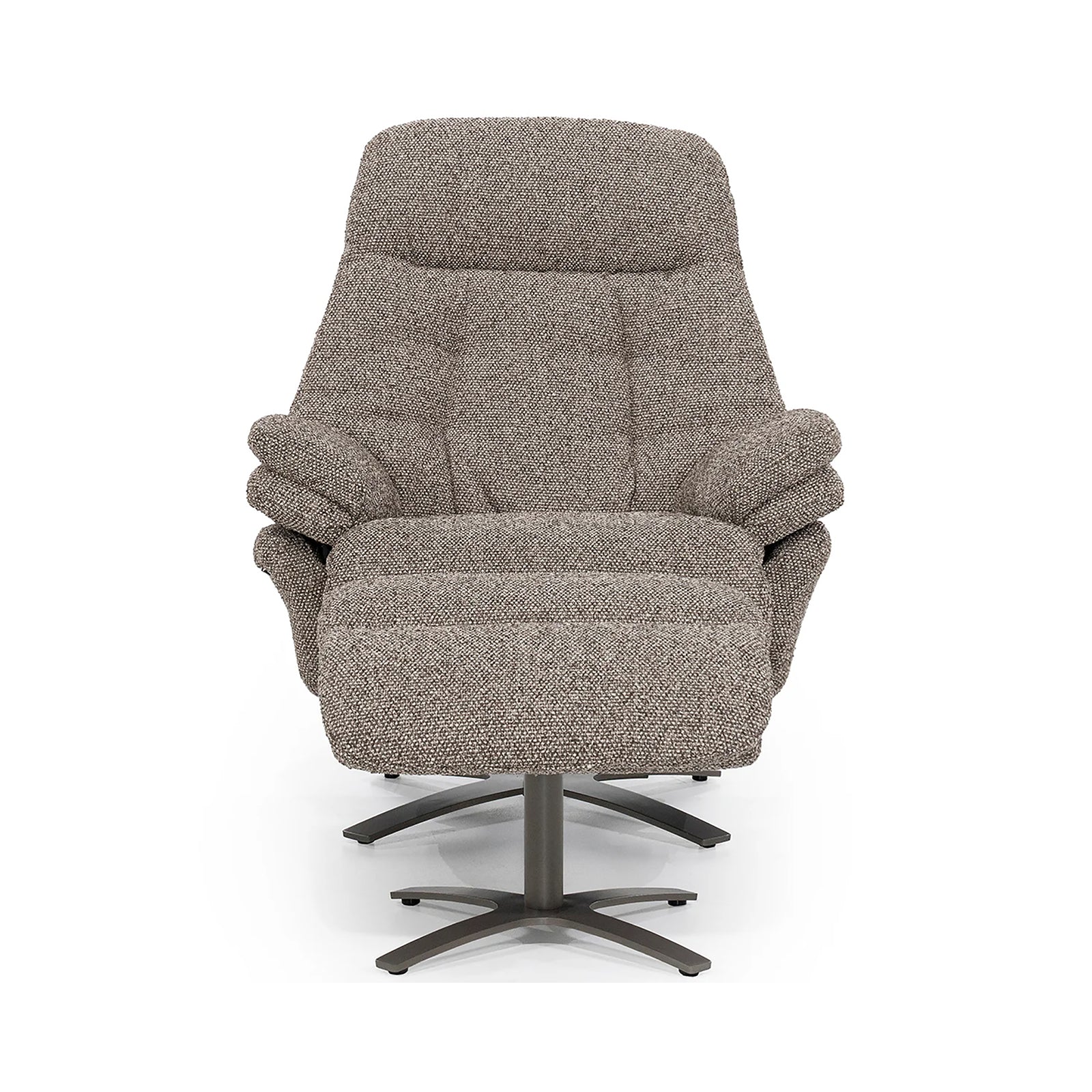 Wave Electric Recliner Armchair with Footstool