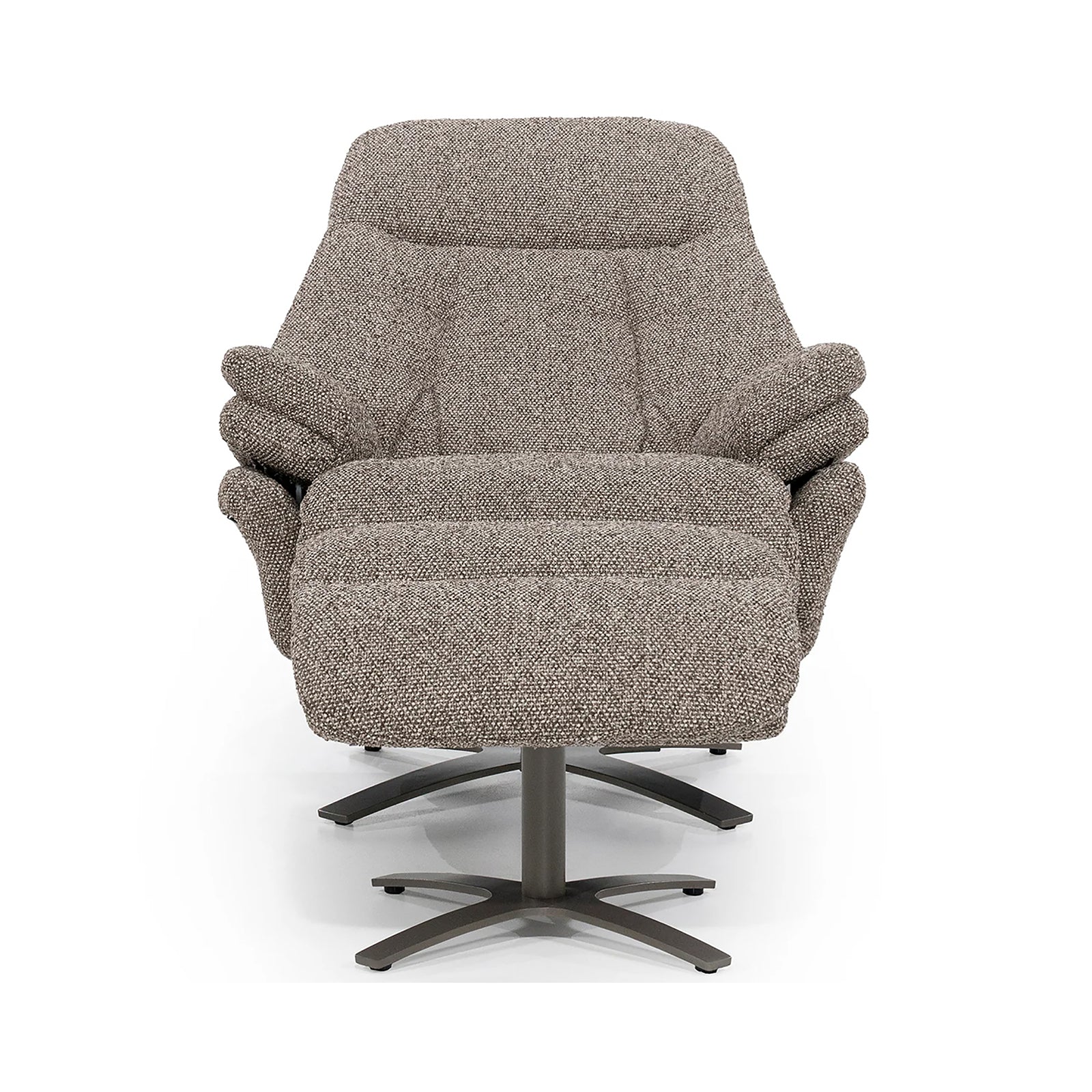 Wave Electric Recliner Armchair with Footstool