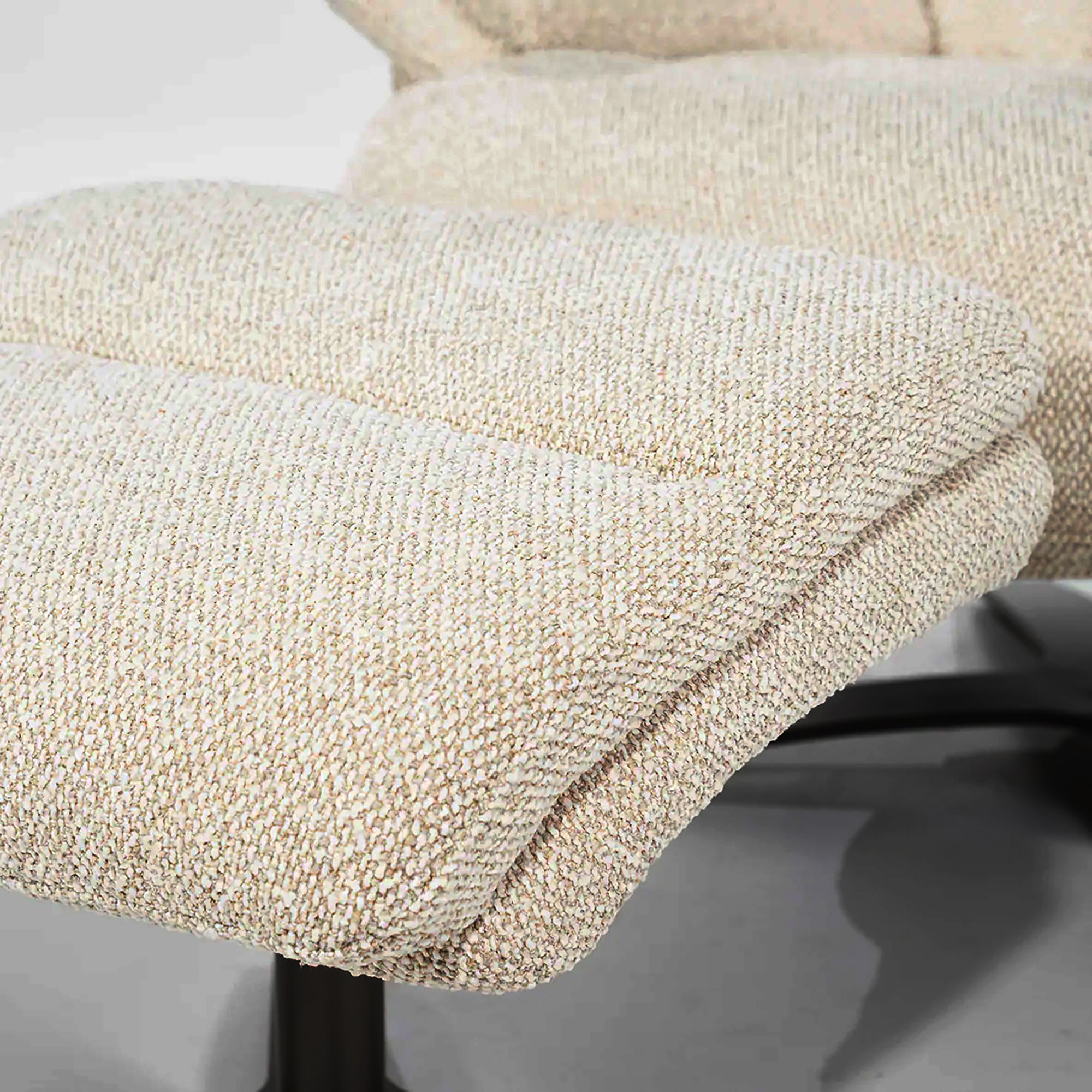 Wave Electric Recliner Armchair with Footstool