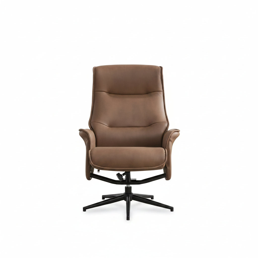 Winston Swivel Chair and Footstool