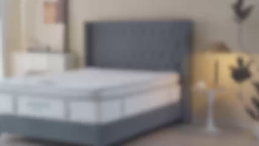Load video: Newgrange Divan Bed by Homelee